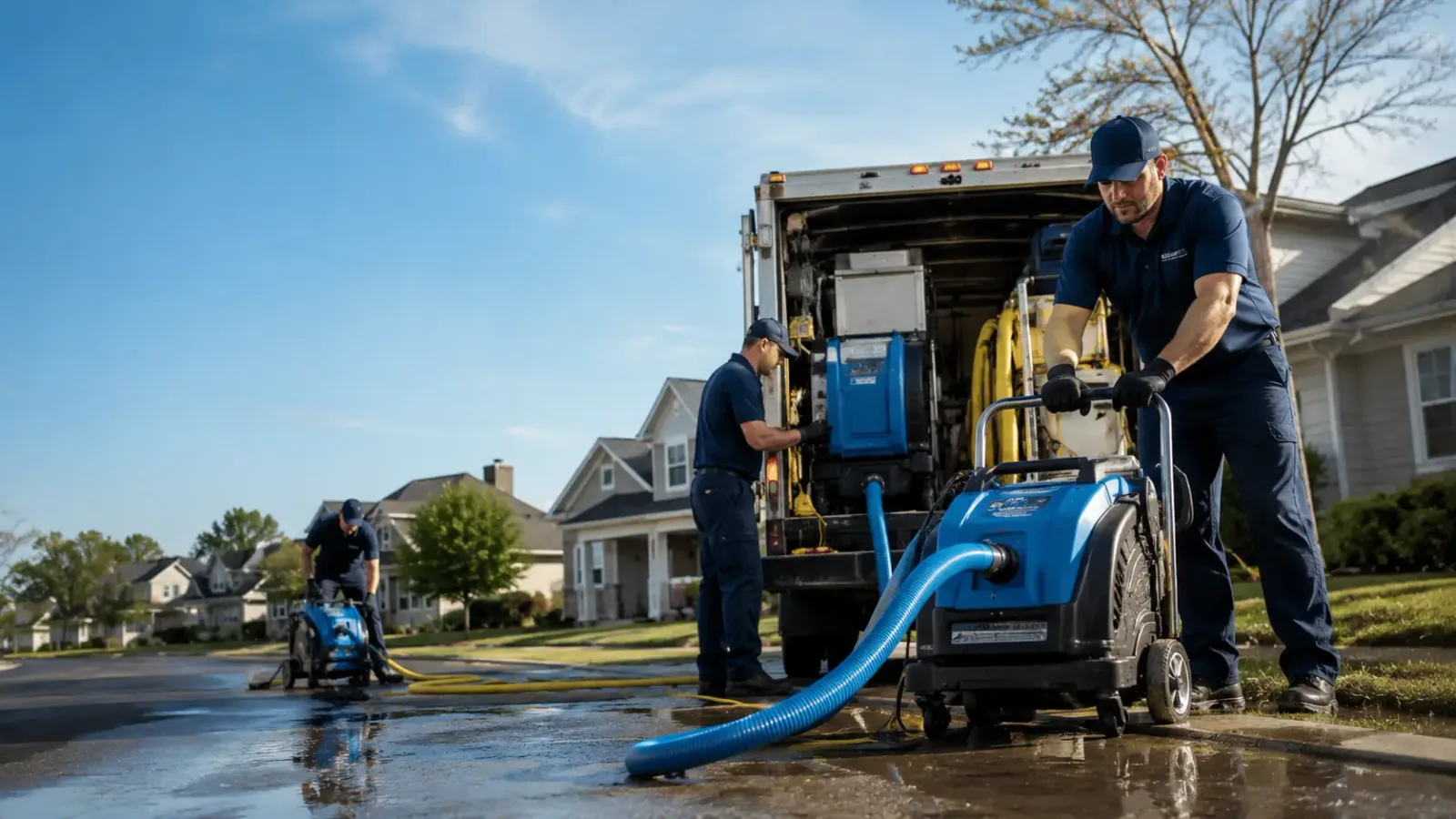 Flood Damage Cleanup in Rew, PA
